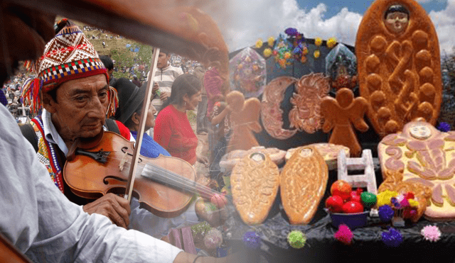 Día de Todos los Santos en Perú y bollos bautizados. Foto: composición LR/Andina