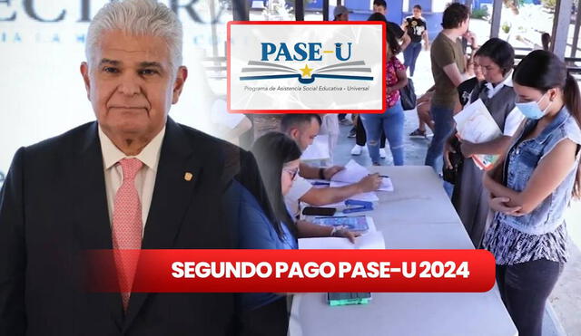 El pago del PASE-U 2024 se entregará hasta el mes de diciembre en Panamá. Foto: composición LR/ X/ PASE-U