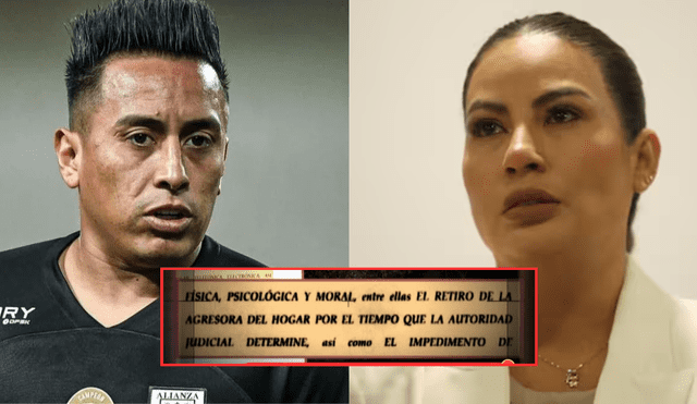 Christian Cueva denunció a su esposa, Pamela López, por violencia y solicitó que se retire del hogar familiar. Foto: Composición LR/América