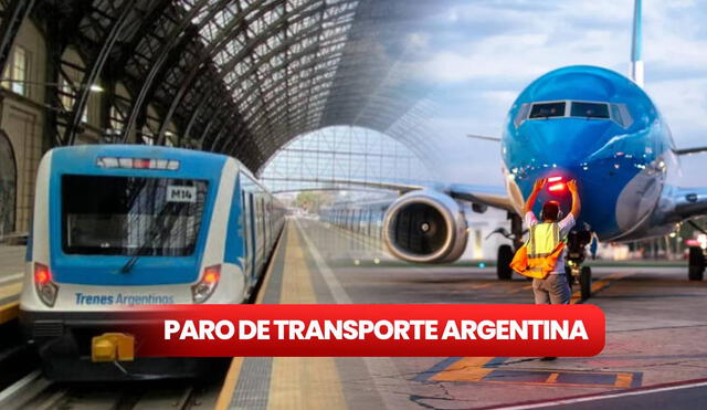 El paro de transporte en Argentina este 30 de octubre tendrá la participación de diversos gremios de transporte. Foto: composición LR/ X