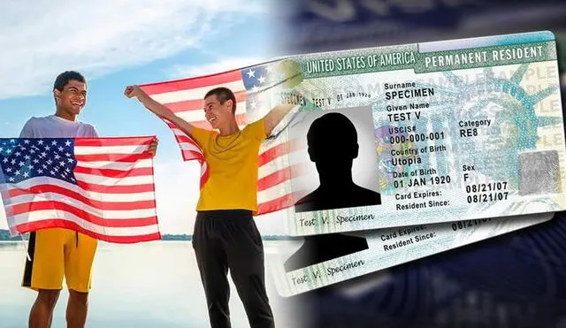 Obtener una Green Card permite a un extranjero vivir y trabajar legalmente en los Estados Unidos de manera indefinida. Foto: composición LR/Cuberlo Law/Green card