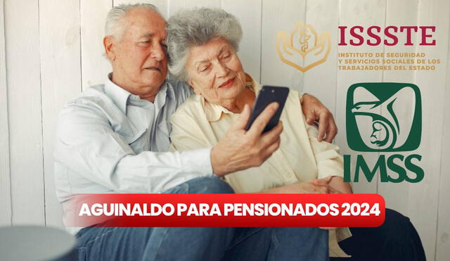 Los pagos de aguinaldo para pensionados en México del ISSSTE e IMSS se dará en noviembre. Foto: composición LR/ X