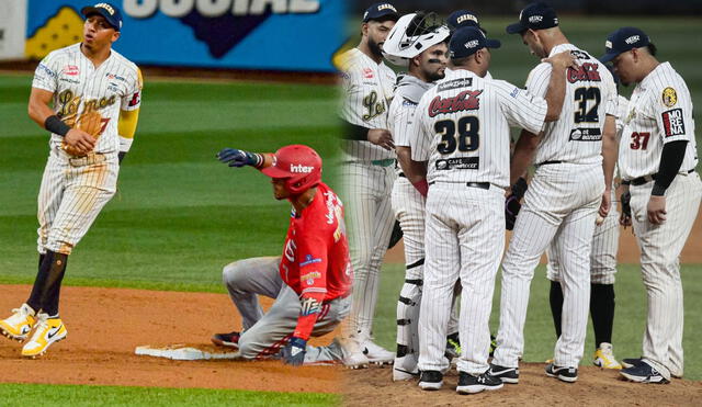 Los Leones del Caracas tienen récord de 5-5 jugando como locales en lo que va de la temporada. Foto: composición LR / LVBP