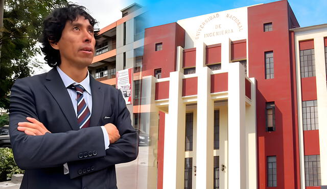 El mejor profesor de la UNI que fue calificado con un 20 rotundo por sus estudiantes: dejó su carrera Japón para enseñar en su alma mater . Foto: Composición LR / Andina/Lenin Lobatón