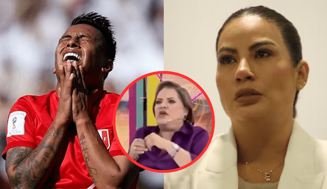 Rosario Sasieta asegura que Christian Cueva no está dispuesto a avanzar en su divorcio con Pamela López. Foto: Composición LR/Willax