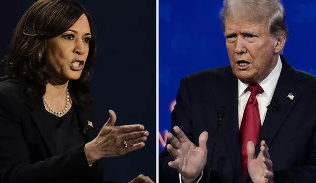 Donald Trump y Kamala Harris son dos aspirantes al sillón presidencial. Foto: Composición LR/Efe