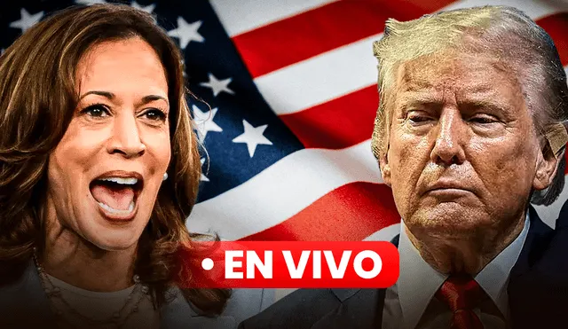 Donald Trump enfrenta a Kamala Harris por las elecciones de Estados Unidos | Composición/Foto: La República