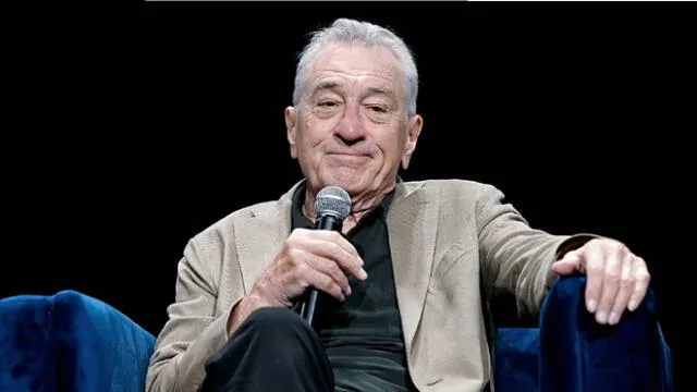 Robert de Niro: "Si Trump vuelve a ser presidente,  permitirá que sus equipos tomen el control de todo". Foto: AFP