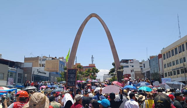 Protestas en Tacna fueron pacíficas. Foto: Liz Ferrer/LR