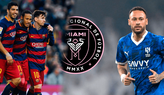 Neymar podría volver a jugar con Messi y Luis Suárez en Inter Miami | Lr/La República