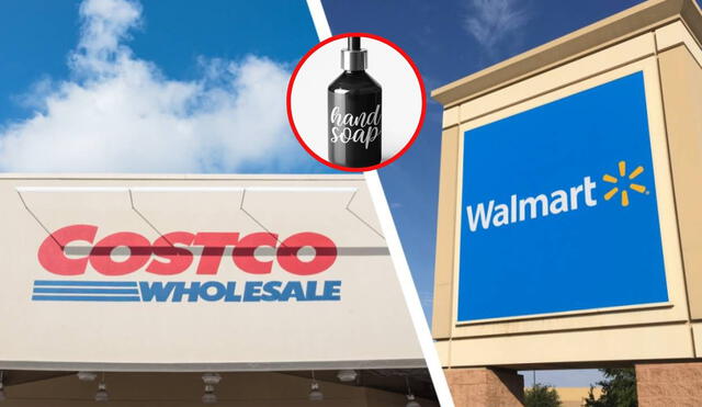 Costco ofrece a bajo precio jabón liquido en Estados Unidos. Foto: Mercado libre/ Amazon