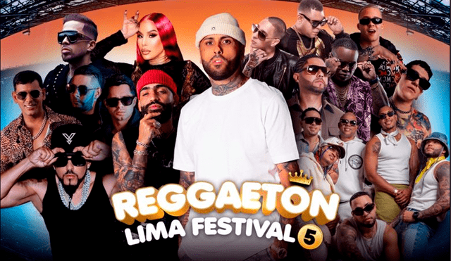 El Reggaeton Lima Festival tendrá a los mejores exponentes de este género urbano en el Estadio Nacional. Foto: Teleticket.