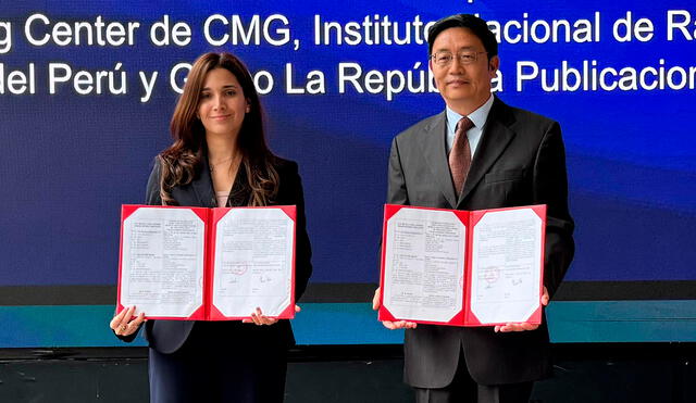 Grupo La República Publicaciones y China Media Group. Foto: La República