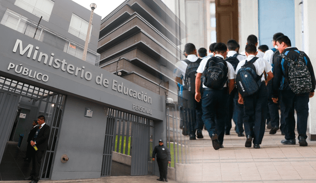 ¿Los escolares asistirán a clase este 1 de noviembre. Foto: composición LR/Andina/difusión