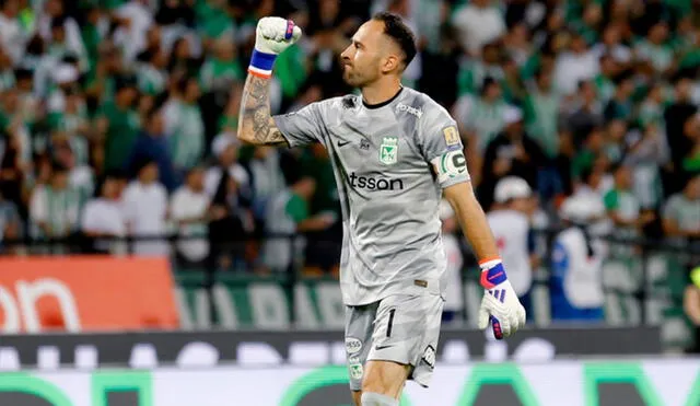 David Ospina fue el arquero titular de Atlético Nacional en este clásico paisa. Foto: Win Sports