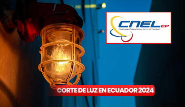 Nuevo horario de corte de luz en Ecuador se publica en el marco del feriado en el país. Foto: composición LR/CNEL/Freepik