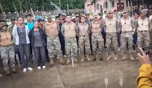 El presidente de Bolivia, Luis Arce, denuncia la ocupación de tres unidades militares en el Trópico de Cochabamba por grupos armados afines a Evo Morales.Foto: Mauricio Diaz Saravia/La Razón