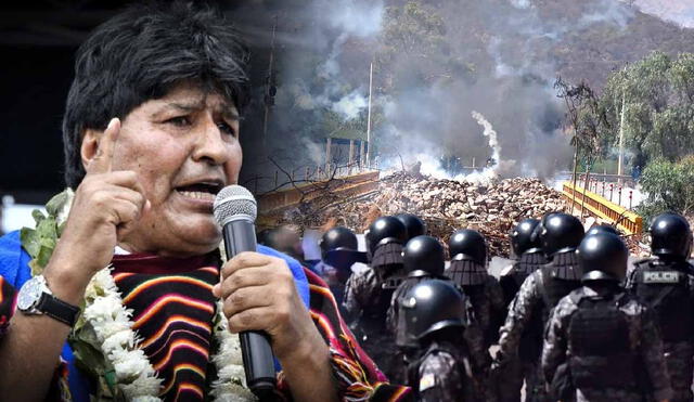 En respuesta a la crisis en Bolivia, Evo Morales declara huelga de hambre para instar al gobierno de Luis Arce a abrir mesas de diálogo, mientras los bloqueos de carreteras continúan. Foto: composición LR/AFP/Opinión