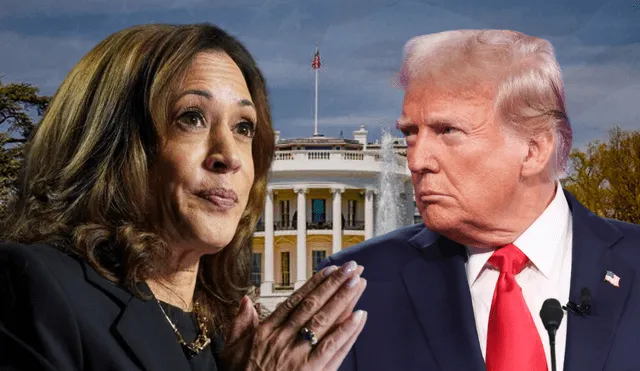 Quién va ganando las elecciones presidenciales entre Kamala Harris y Donald Trump. Foto: composición LR/difusión