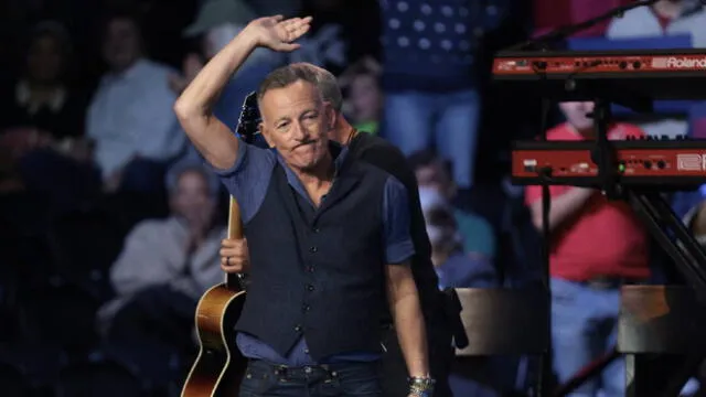 Cantante Bruce Springsteen. Intérprete presentó documental que habla de su vida y trayectoria. Foto: AFP