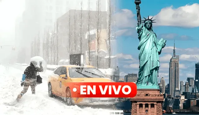 Así va el clima en Estados Unidos con datos actualizados. Foto: composición LR