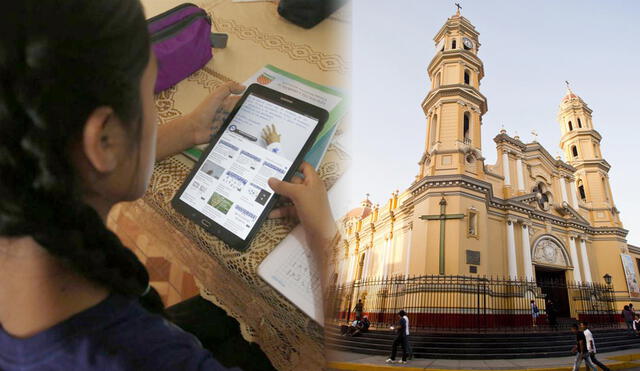 En Piura las clases presenciales serán reemplazadas por las virtuales. Foto. composición LR/Walac Noticias/Cutivalu