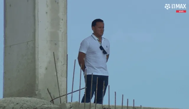 Richard Acuña se encuentra en el Estadio Municipal "Campeones del 36". Foto: captura de L1 MAX