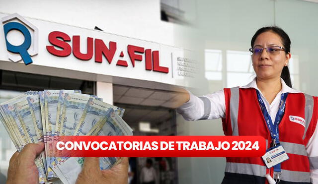 Sunafil lanza una convocatoria a nivel nacional con sueldos de hasta S/10.000. Foto: composición LR