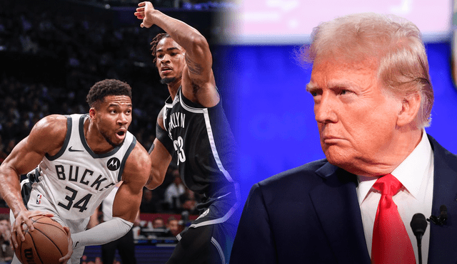 Donald Trump se burló de los orígenes de un campeón de la NBA con los Bucks | Composición: Ariana Espinoza