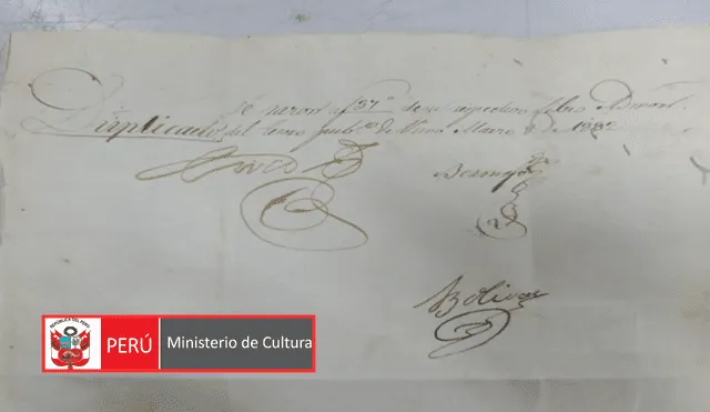 El manuscrito incautado tenía dentro de su texto la fecha "Marzo 8 de 2022". Foto: Composición La República