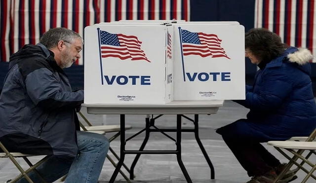 Aunque el día de la elección es el 5 de noviembre, miles de estadounidenses ya han emitido su voto de manera adelantada. Foto: AFP