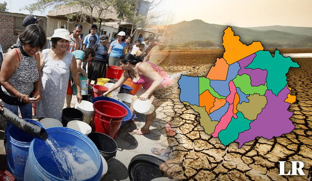 Con una dependencia del 40% al 60% en una sola fuente de agua, Trujillo enfrenta una inseguridad hídrica significativa. Foto: composición LR/difusión