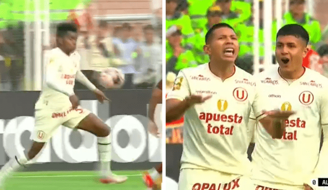 El VAR anuló el tanto de Edison Flores ante Los Chankas. Foto: composición LR/L1 Max