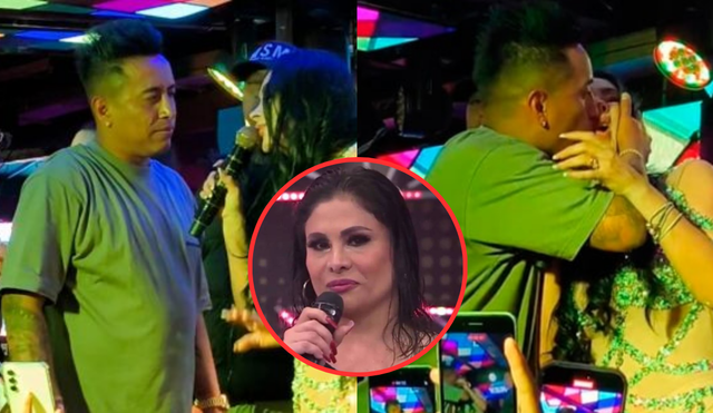 Yolanda Medina defendió la relación de su amiga Pamela Franco con Christian Cueva. Foto: Composición LR/TikTok