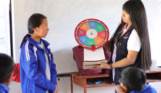 La campaña educativa fue bien recibida por las autoridades escolares, destacando el compromiso de la Corte Superior de Justicia de Arequipa.