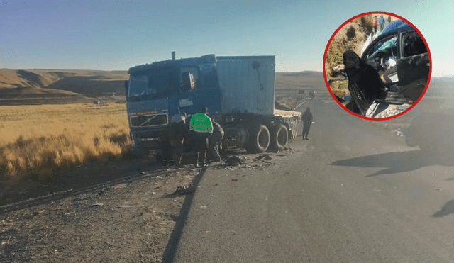 Accidente en provincia de Espinar deja dos hermanos fallecidos. Foto: composición LR/Andina