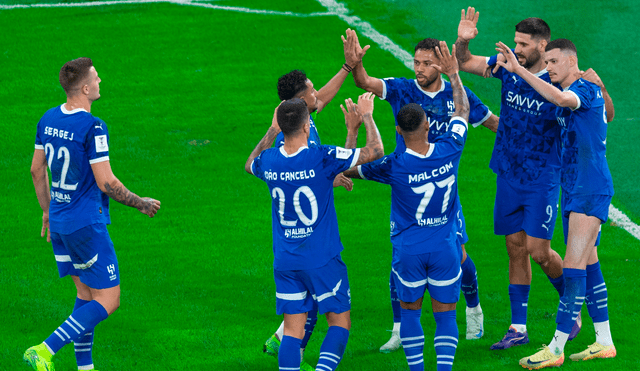 Neymar estuvo presente en su segundo partido con Al Hilal tras superar una complicada lesión. Foto: Al Hilal