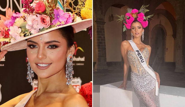 Tatiana Calmell, una de las candidatas a llevarse la corona, participará en el Preliminar Miss Universo 2024 y desfilará en traje de baño y traje típico. Foto: composición LR/Instagram