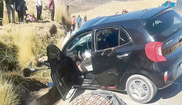 Accidente de tránsito. Foto: La República