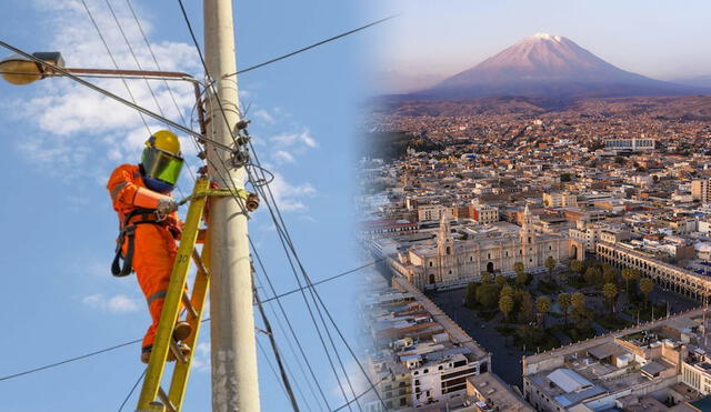 Los nuevos cortes de luz programados para Arequipa fueron anunciados por SEAL. Foto: composición LR/Claudia Beltrán/Getty Images