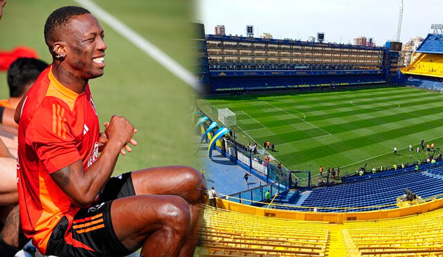 Luis Advíncula suele jugar cada fin de semana en La Bombonera con su club. Foto: composición de LR/FPF/Boca Juniors