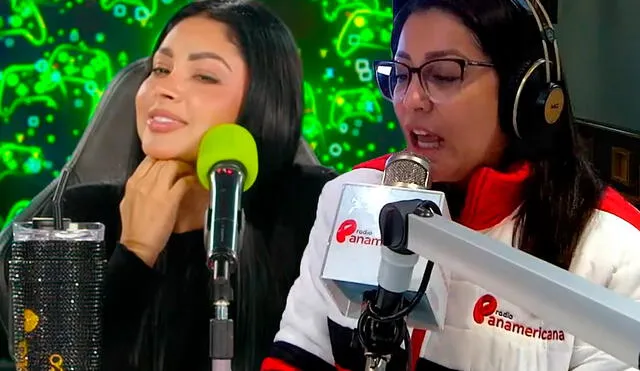 Karla Tarazona respondió a los rumores sobre una cercanía con Christian Domínguez durante su relación con Pamela Franco. Foto: Composición LR/Captura/YouTube