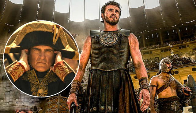 'Gladiador 2' llegará a cines peruanos este 14 de noviembre. Foto: composición LR / Paramount Pictures