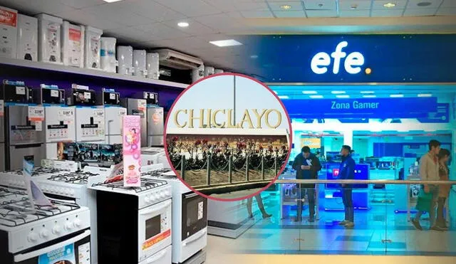 Nació en Chiclayo como una pequeña tienda y hoy lidera la venta de electrodomésticos en Perú: tienen más de 220 locales. Foto: composición LR / Plaza Norte / Chiclayo