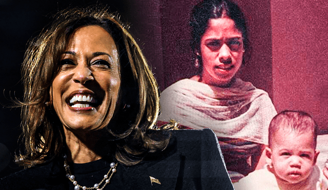 Kamala Harris tuvo influencia directa por parte de su madre sobre la cultura india como la identidad negra. Foto: composición LR/AFP