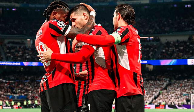 AC Milan y Real Madrid tienen 6 puntos en la Champions League. Foto: Milan.