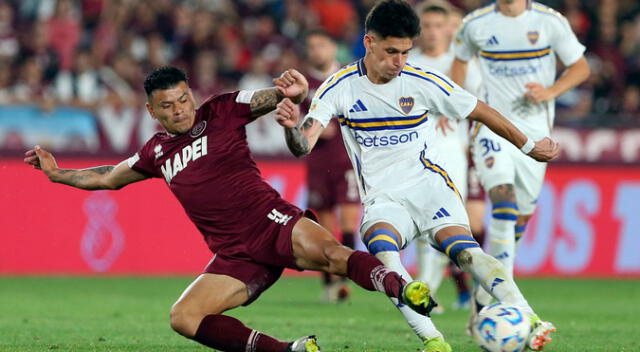 Lanús vs Boca Juniors, fecha 20 en la Liga Argentina.