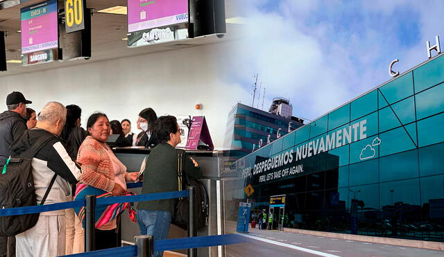 Reportan retrasos en el Aeropuerto Nacional Jorge Chávez por huelga de trabajadores. Foto: Fiorella Alvarado/LR