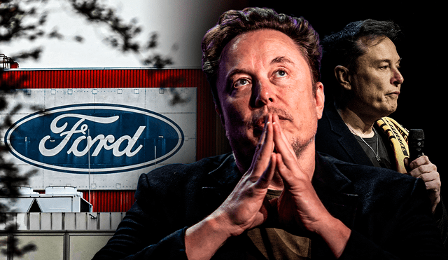 La noticia de que Elon Musk, CEO de Tesla, había adquirido la emblemática automotriz Ford causó revuelo en las redes sociales. Foto: Composición LR/AFP.