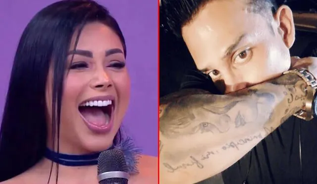 Mientras estuvieron juntos, Pamela Franco y Christian Domínguez consolidaron su amor con un tatuaje. Foto: composición LR/captura